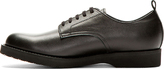 Thumbnail for your product : Comme des Garcons Black Lace Up Oxford Shoes
