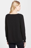 Thumbnail for your product : Vince Camuto Mixed Media Sweater (Regular & Petite)