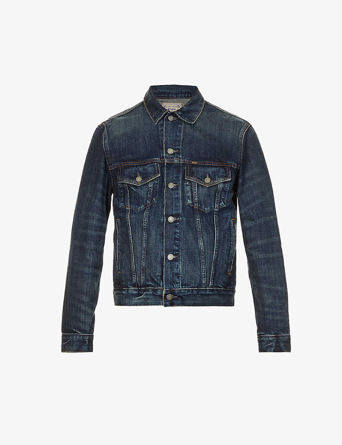 Faded Denim Jacket Men | Shop the world's largest collection of fashion |  ShopStyle