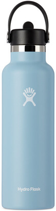 Hydro Flask Blue Standard Mouth Insulated Water Bottle, 21 oz