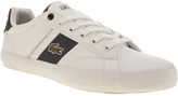 Thumbnail for your product : Lacoste White & Navy Fairlead Boys Youth