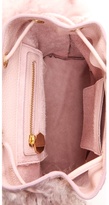 Thumbnail for your product : Meli-Melo Mini Backpack with Lux Shearling