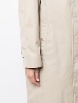 Thumbnail for your product : Burberry Pre-Owned 1990s Concealed Fastening Knee-Length Coat