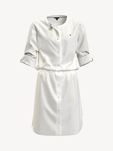 Tommy Hilfiger Stripe Shirtdress - ShopStyle Day Dresses