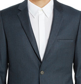 Thumbnail for your product : Calvin Klein Collection Navy Slim-Fit Wool-Flannel Suit