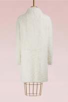 Thumbnail for your product : Lamb curly fur coat