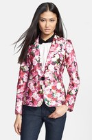 Thumbnail for your product : Kate Spade 'millie' Rose Print Blazer