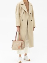 Thumbnail for your product : Loewe Cushion Felt And Leather Tote Bag - Camel
