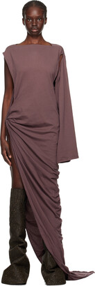 Rick Owens Purple Edfu Maxi Dress
