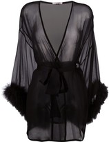 Thumbnail for your product : Gilda and Pearl Diana sheer robe