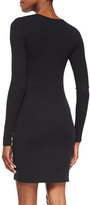 Thumbnail for your product : ATM Formfitting Long-Sleeve Knit Dress