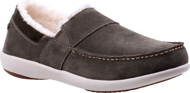 Spenco Orthotic Suede Slip-On - Fiesta Cozy