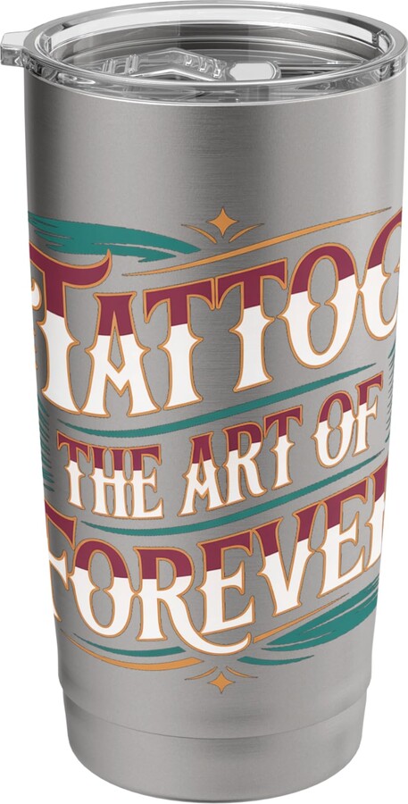 Inked Vision Statement Tattoo The Art Of Forever Ink Artist - Stainless Steel Insulated Tumbler