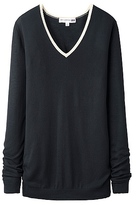 Thumbnail for your product : Uniqlo WOMEN Ines Silk Blend V Neck Sweater