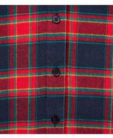 Thumbnail for your product : New Look Teens Red Brushed Tartan Check Long Sleeve Shirt