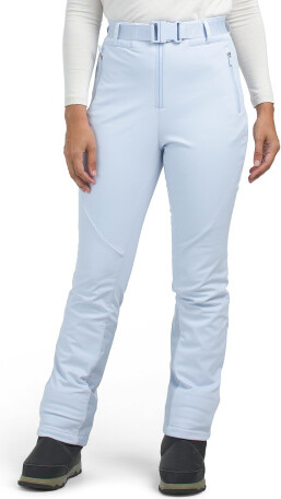 TJMAXX Power High Waist Soft Shell Pants For Women, Nylon/Spandex/Polyester