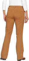 Thumbnail for your product : Denim & Co. Reg. 5 Pocket Colored Denim Slightly Bootcut Jeans