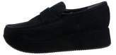 Thumbnail for your product : Stephane Kelian Flatform Suede Loafers