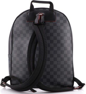 Louis Vuitton Backpack Josh Damier Graphite Alps in Coated Canvas