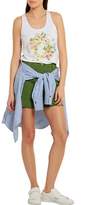 Thumbnail for your product : Topshop Badgemore Cotton-Drill Shorts