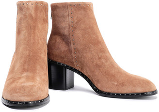 Rag & Bone Willow Studded Suede Ankle Boots