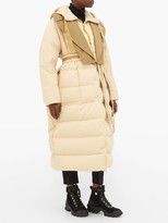 Thumbnail for your product : 2 MONCLER 1952 2 1952 - Glomma Wrinkled Shell-down Coat - Beige
