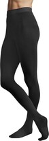 Thumbnail for your product : LECHERY Women's Matte Silky Cotton Blend Tights (1 Pair) - Black, Large/X Large