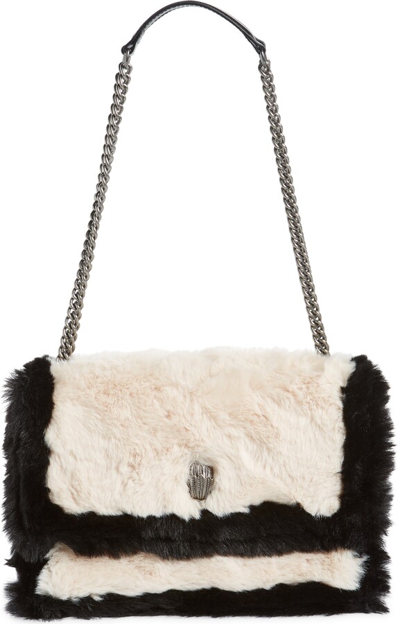 Kurt Geiger Shoreditch Convertible Faux Fur Crossbody Bag ShopStyle