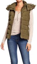 Thumbnail for your product : Old Navy Women's Hooded Quilted Vests