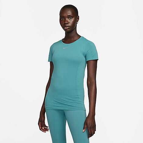 Nike Women's Dri-FIT ADV Aura Short-Sleeve T-Shirt - ShopStyle Activewear  Tops