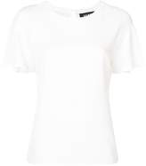 Thumbnail for your product : DKNY ruffle-sleeve T-shirt