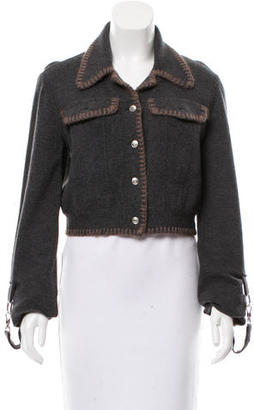 Christian Dior Cropped Casual Jacket