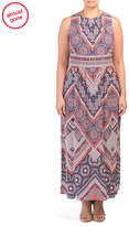 Thumbnail for your product : Plus Printed Maxi Dress