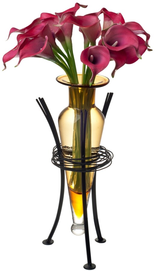 Danya B Amphora Vase with Wire Stand ShopStyle