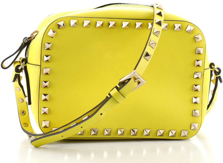Valentino Yellow Women's Shoulder Bags | Shop the world's largest 