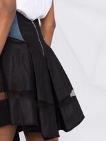Thumbnail for your product : Pinko Panelled Box-Pleat Skirt