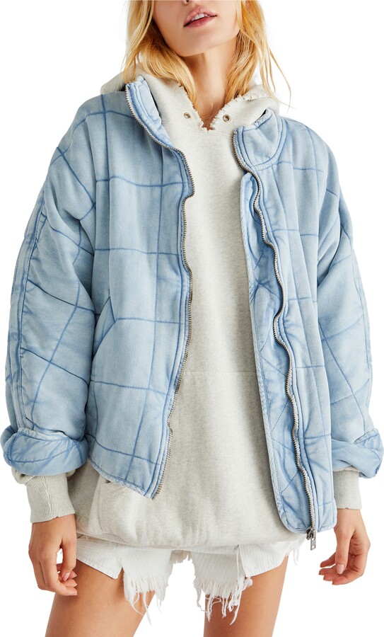 Free People Dolman Sleeve Quilted Jacket ShopStyle