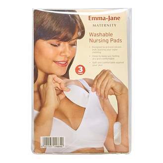 Emma Jane Washable Nursing Pads - 3 pair pack