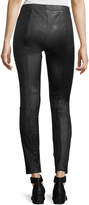 Thumbnail for your product : Vince Leather Zip-Cuffs Ankle Leggings