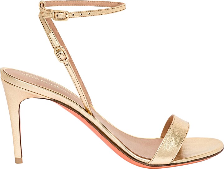 Santoni Leather high-heel sandal