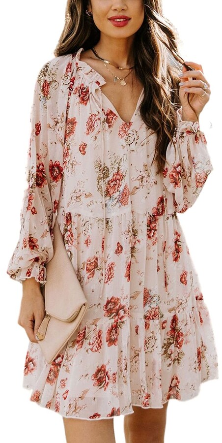 Casual Flowy Dresses | Shop the world's largest collection of fashion |  ShopStyle