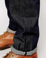 Thumbnail for your product : G Star Jeans US First Straight Fit Red Listed Selvedge