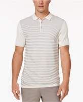 Thumbnail for your product : Alfani Men's Stripped Silk Blend Sweater Polo, Created for Macy's