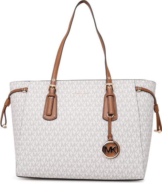 MICHAEL Michael Kors Women's White Tote Bags with Cash Back | ShopStyle