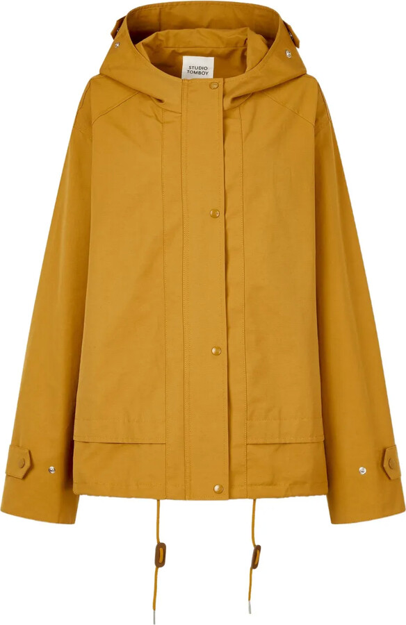 TOMBOY Drawstring-Hem Hooded Jacket
