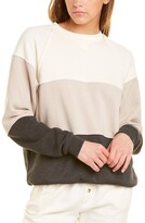 Thumbnail for your product : DONNI Vintage Fleece Colorblock Sweatshirt