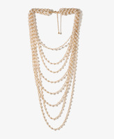 Thumbnail for your product : Forever 21 Pearlescent Chain Necklace