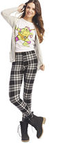 Thumbnail for your product : Wet Seal Soft Plaid Leggings