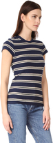 Thumbnail for your product : James Perse Retro Stripe Tee