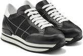 Hogan Platform Sneakers with Leather 